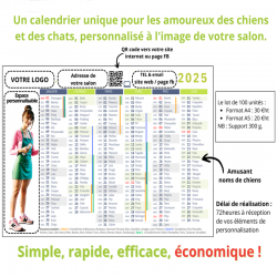 Calendrier Personnalisable