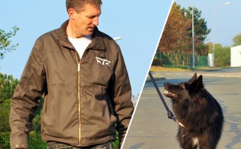 Renaud FRANÇAIS éducateur canin d'Akan Ton Education à Beaucouzé, avec Ness, sa chienne berger belge Groenendael Renaud FRANÇAIS éducateur canin d'Akan Ton Education à Beaucouzé, avec Ness, sa chienne berger belge Groenendael